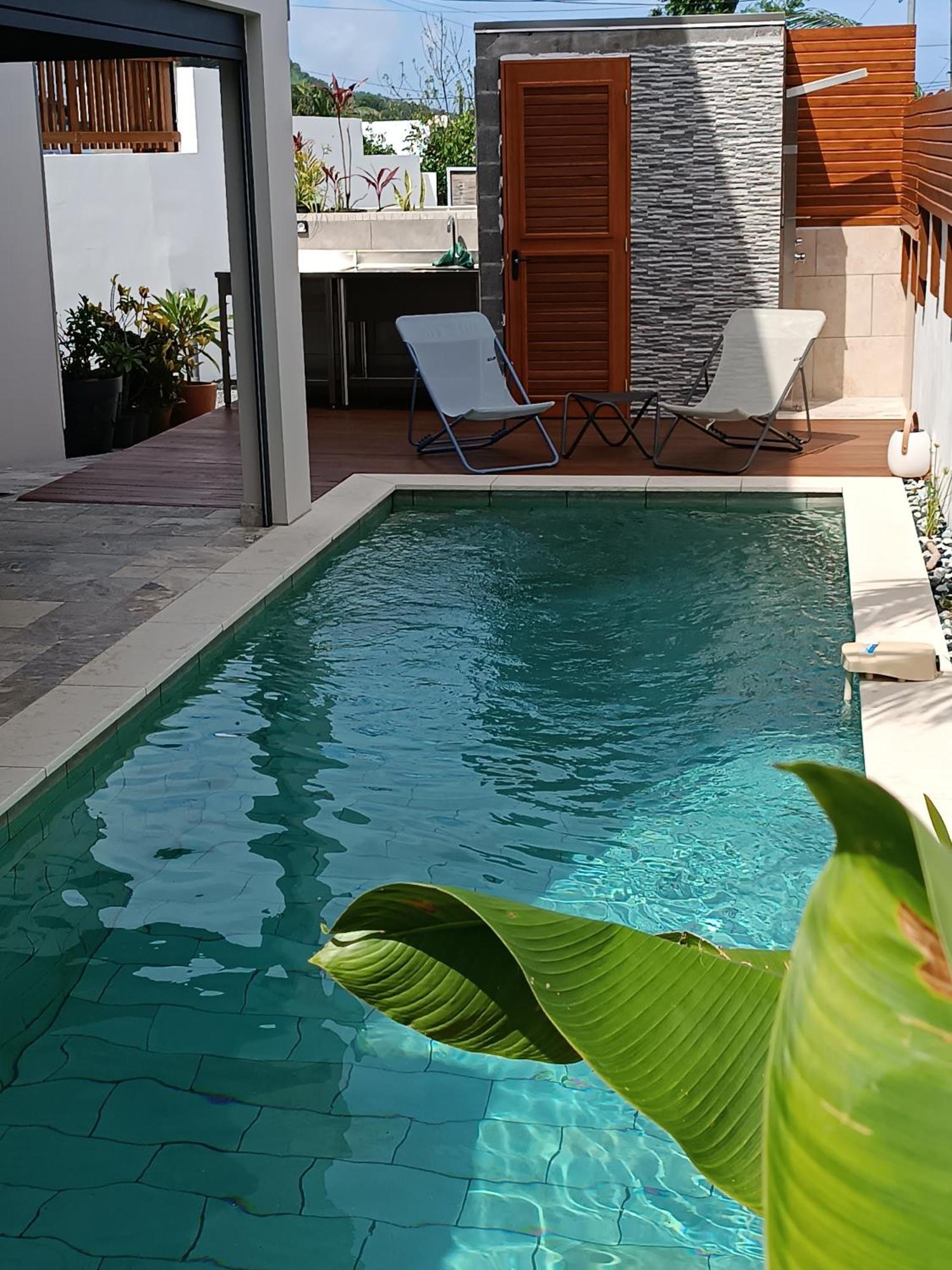 Villa O'Lhaya Piscine Pivee Saint-Joseph Exterior foto