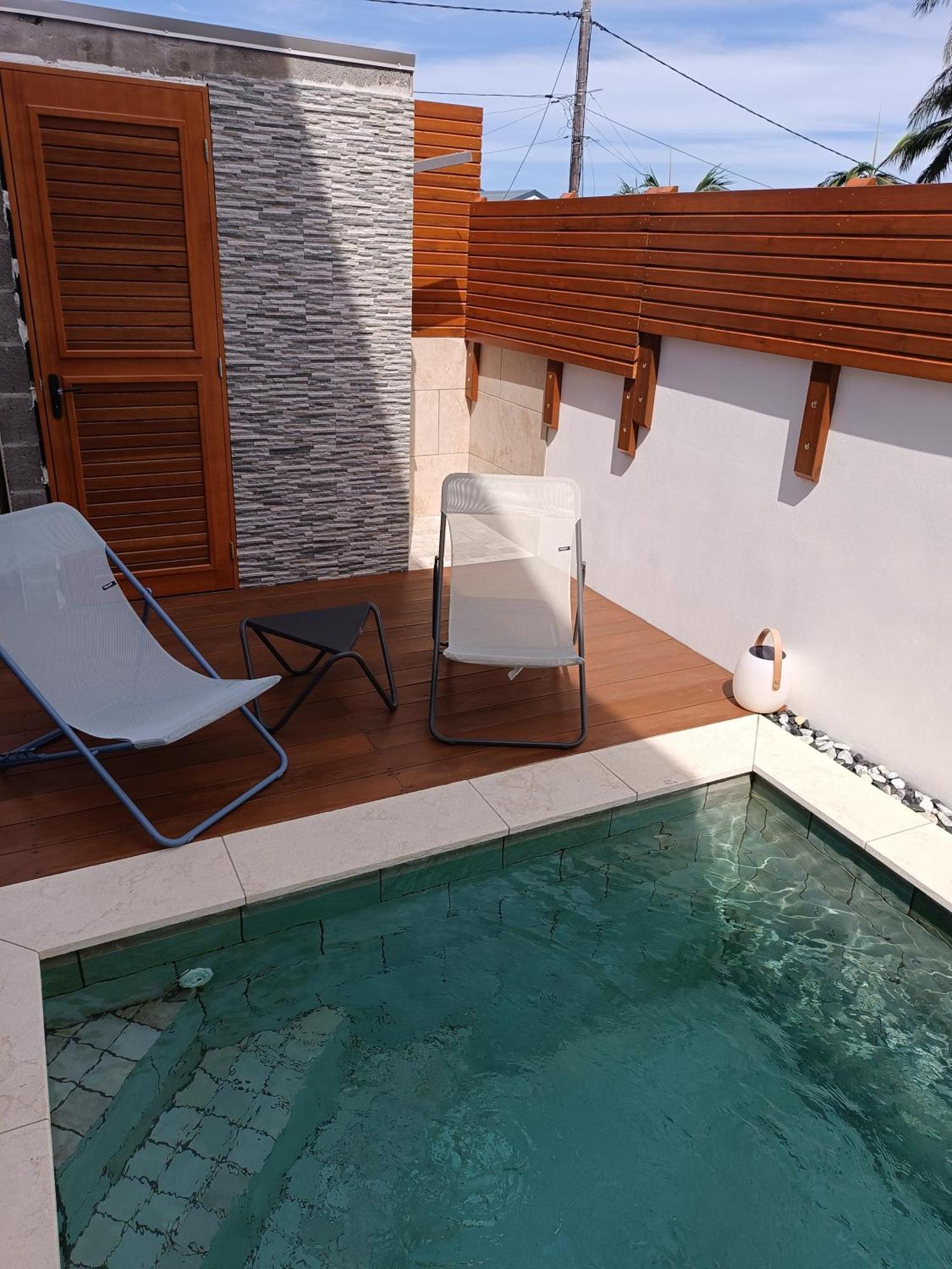 Villa O'Lhaya Piscine Pivee Saint-Joseph Exterior foto