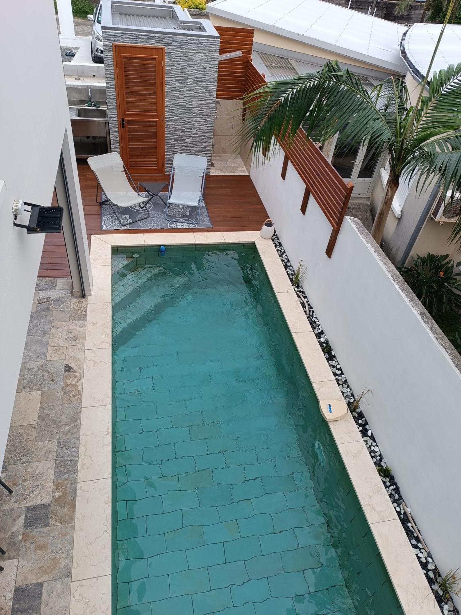 Villa O'Lhaya Piscine Pivee Saint-Joseph Exterior foto