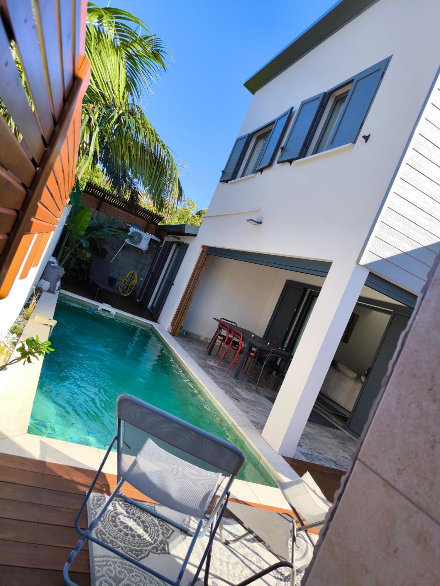 Villa O'Lhaya Piscine Pivee Saint-Joseph Exterior foto