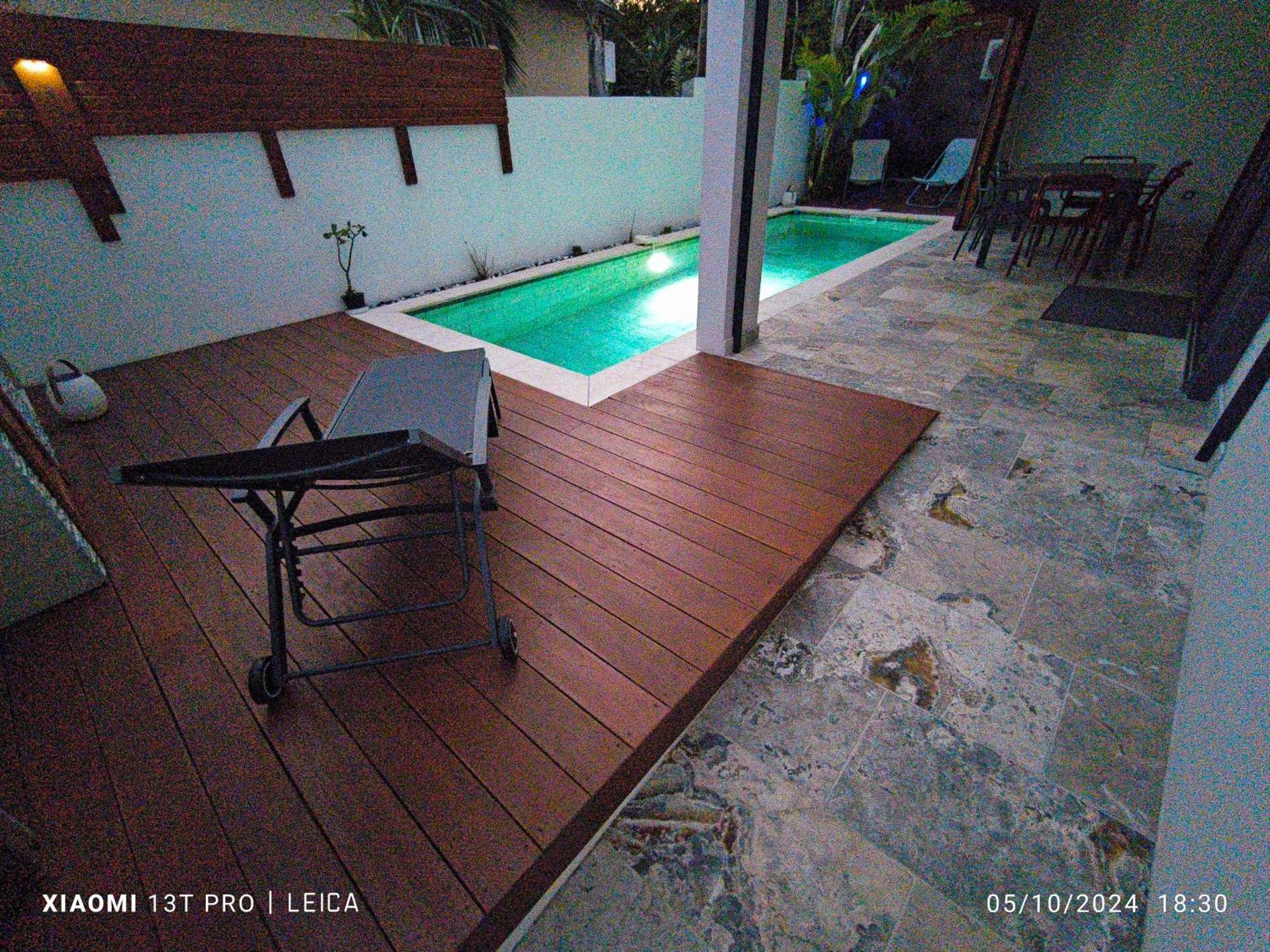 Villa O'Lhaya Piscine Pivee Saint-Joseph Exterior foto